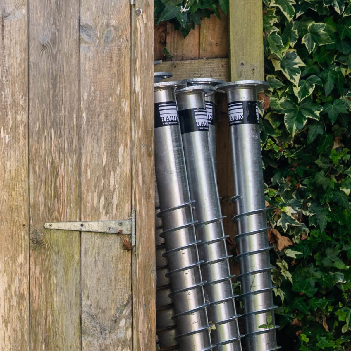 Ground screws for foundations