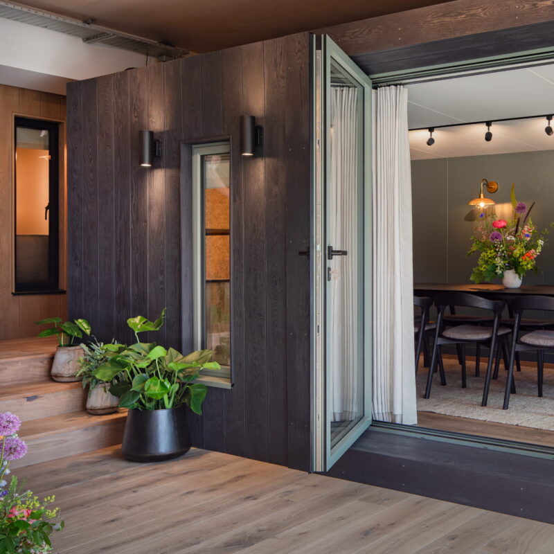 Little Green Room at the showroom