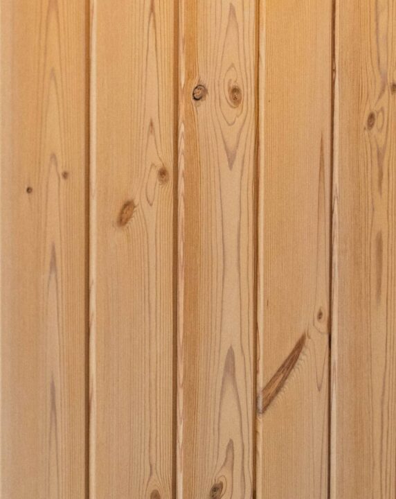 Detail timber thermowood