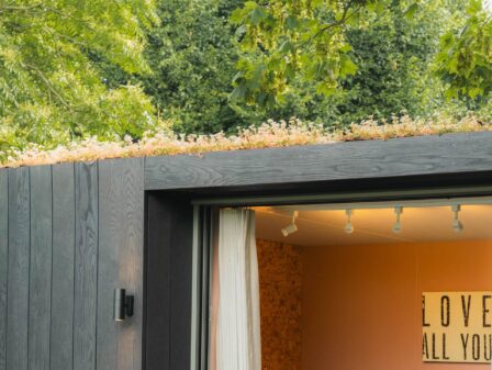Little Green Room sedum roof