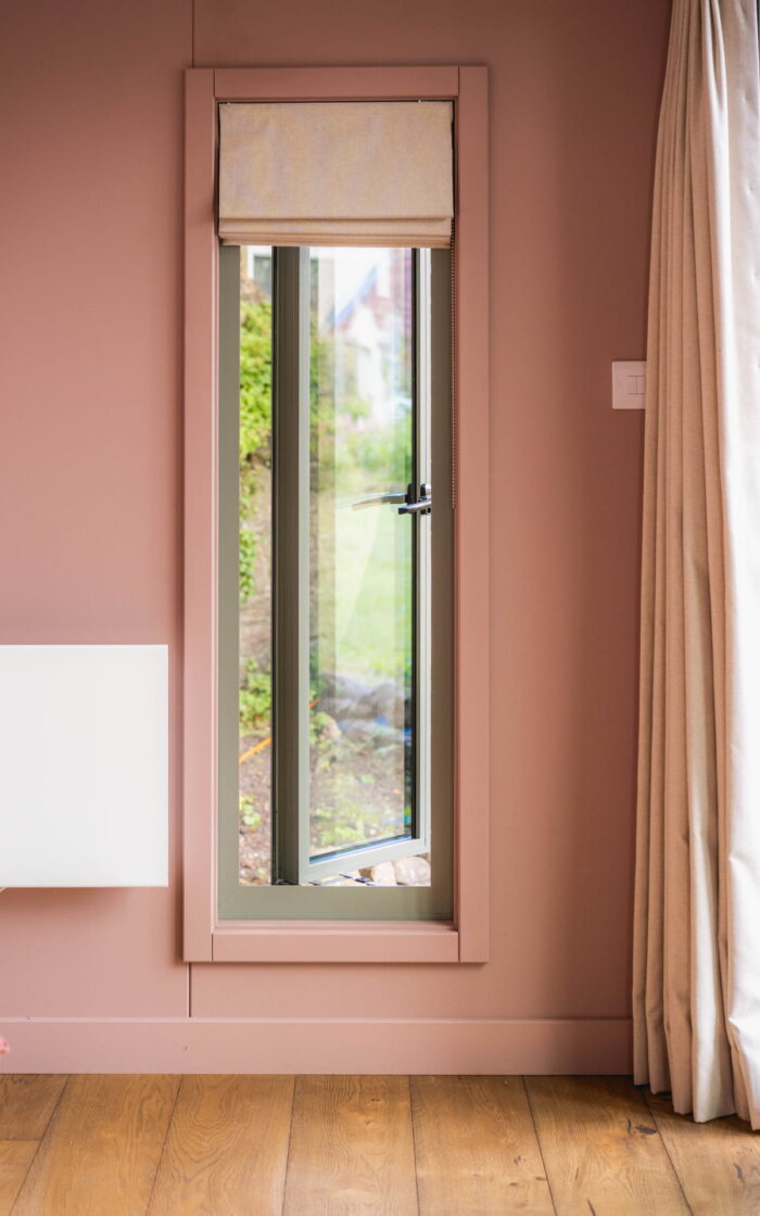 Interior of window and radiator